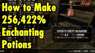 How to Make 256422 Enchanting Potions [upl. by Ateekahs]