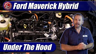 20222024 Ford Maverick Hybrid Engine Explained [upl. by Edwyna]