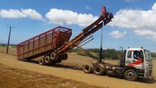 superlift mauritius sugar cane harvest [upl. by Yardna863]