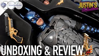 Hot Toys Batman WB100 Unboxing amp Review [upl. by Macmullin843]