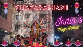 Vijayadashami  The Final Day of Durga Puja  Indias Mega Festivals  Siddha Town [upl. by Eelinej]