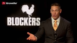 Blockers John Cena amp Nikki Bella Red Carpet Premiere Interview  ScreenSlam [upl. by Aicad843]