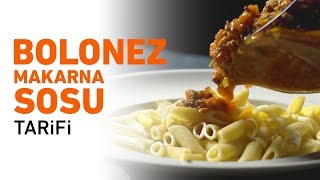 Bolonez Sos Nasıl Yapılır  Bolonez Makarna Sosu Tarifi [upl. by Okimik]