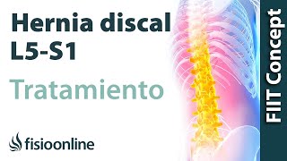 Tratamiento de la hernia discal L5 y S1 izquierda o quinta lumbar y sacro [upl. by Aizatsana759]