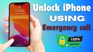 How To Use Emergency Call To Unlock Your iPhone100  Safe method 🔐🔓Unlocktherapy [upl. by Ative568]