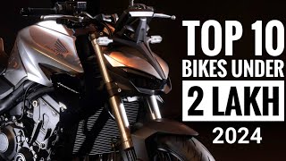 2024 Top 10 Best Bikes Under 2 Lakh OnRoad💥Best Bikes In IndiaNew Launched BikesEpic Autos Tamil [upl. by Rothenberg]