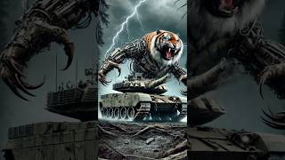 Incredible Wild Machines Ships Tanks and Jeeps Transformed from Fierce Creatures short shorts [upl. by Boulanger]