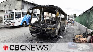 Gunmen storm Ecuadorian television studio while live on air [upl. by Dorita]