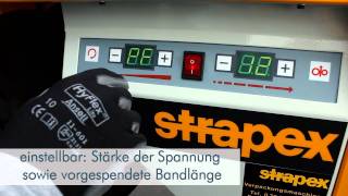 Produktfilm Strapex Umreifungsmaschine [upl. by Ebocaj582]