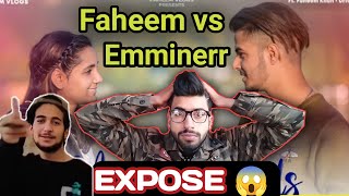 the Eminer vlogs  Reply roast to emminerr  Faheem chapri [upl. by Wiskind323]