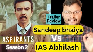 Aspirants Season 2 Trailer Review। TVF । ASPIRANTS। TRAILER REVIEW [upl. by Ayimat545]