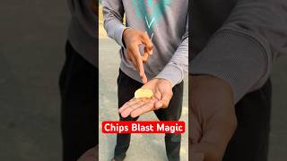 Rubber Band Chips Blast Magic Trick magic shorts [upl. by Oal]