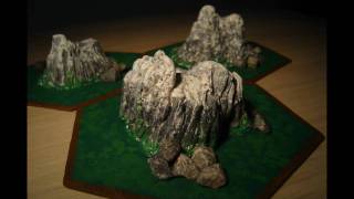 Constructing a 3D Settlers of Catan Board [upl. by Enasus]