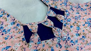 خياطة احلى دشداشة بطريقة سهلة  Very beautiful blouse design cutting and stitching very easy method [upl. by Haroppizt]