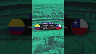 COLOMBIA vs CHILE EN VIVO desde BARRANQUILLA por la FECHA 10  CLASIFICATORIAS 2026 🌎⚽ [upl. by Ydnyc]