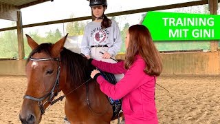 Training mit Gini 🐴 Reitstunde bei Jenny [upl. by Juta]