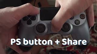 How to connect PS4 controller if blinking white [upl. by Erena350]