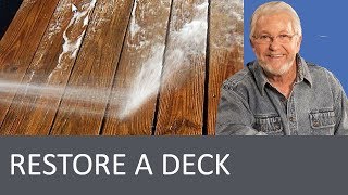 How to Restore Your Deck in a Day [upl. by Aneeg]