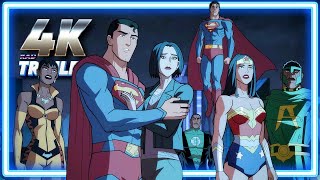 JUSTICE LEAGUE CRISIS ON INFINITE EARTHS PART ONE  Official Trailer 4K 4K [upl. by Xila]