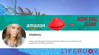 BCone Pool Alarm by Lifebuoy review by Kimberly [upl. by Ahseit]