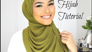 My FAV Hijab Look ATM TUTORIAL [upl. by Colb]