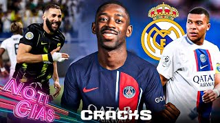 ¡DEMBÉLÉ JUGARÁ en el PSG  RIDÍCULA OFERTA del MADRID por KYLIAN  GOLAZO de BENZEMA [upl. by Frodina]