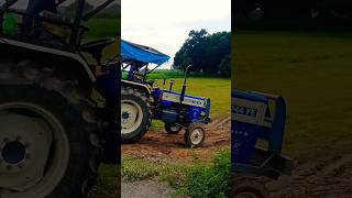 new Swaraj 744 tractor with trolley amazing performance videos [upl. by Haiasi175]