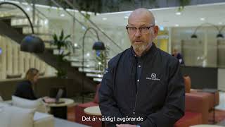 Tjänstepension med LOs ordförande Johan Lindholm [upl. by Berta]