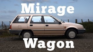 1992 Mitsubishi Mirage GLX Wagon Regular Car Reviews [upl. by Reema]