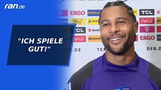 DFBComeback Gnabry direkt in der Startelf [upl. by Erminia534]