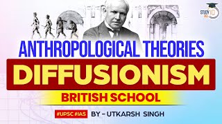 British school  Diffusionism  Anthropology Theories  Optional  UPSC  StudyIQ [upl. by Jessi]