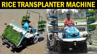 Rice transplanter Machine  Rice Planting Machine  Paddy Transplanter Machine [upl. by Melba]