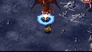 Zenonia 5 Wizard Beating Hades Asterian Boss [upl. by Becht]