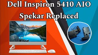 Dell Inspiron 5410 AIO Speaker Replacement Tutorial  DELL 5410 ALLIN ONE [upl. by Zednanreh]