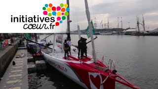 Les coulisses de la Route du Rhum 2014 par Tanguy de Lamotte  épisode 3 [upl. by Arabeila]