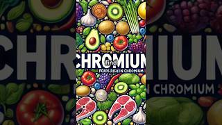 Chromium Benefits Sources and Daily Dosage health chromium chromiumdeficiency [upl. by Atem]