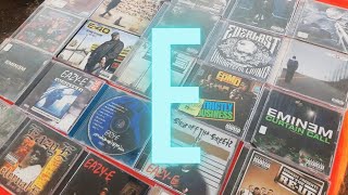 MI COLECCIÓN DE CDs DE RAP CON LA LETRA E [upl. by Eurd]