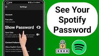 How to See Your Spotify Password 2024  How to See Spotify Password if You forgot it [upl. by Lanrev]