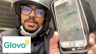 A day in life of Glovo delivery rider in barcelona Barcelona Spain Glovoespaña​ [upl. by Adnalro]