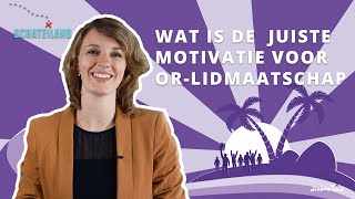 Wat is de juiste motivatie voor ORlidmaatschap  Starten met de OR 2 [upl. by Llecram]