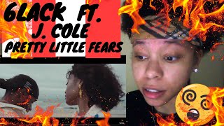 6LACK  PRETTY LITTLE FEARS FT J COLE OFFICIAL MUSIC VIDEO  REACTION [upl. by Names292]