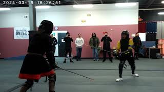 2024 Scioto Open Longsword Div A Pool 1 Ring 1 Nov 16 24 [upl. by Eipper]