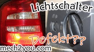 🛠️ Lichtschalter Auto defekt  Nebelschlussleuchte spinnt  DIY Auto [upl. by Sutton398]