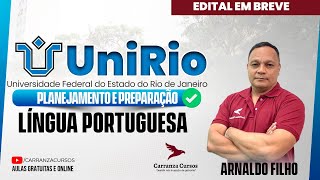 UniRio  Língua Portuguesa  Prof Arnaldo Filho [upl. by Anomis]