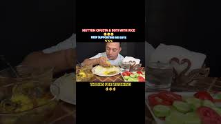 MUTTON CHUSTA amp MUTTON BOTI RICE😋😋😋yt ytviral ytshorts [upl. by Sivie]