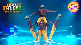 Indias Got Talent  Hat Dancers की InSync Performance ने जीता Judges का दिल  Season 9Throwback [upl. by Darej671]