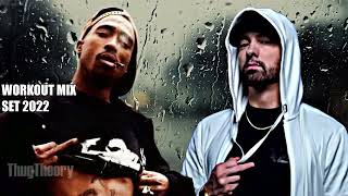 Eminem Tech N9ne 2Pac BlankWorkout music Nebis beatz mix set 2022 [upl. by Nirehtak]