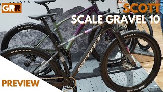 Scott Scale Gravel 10  Preview  El primer precio en carbono del nuevo modelo de gravel [upl. by Isnam]