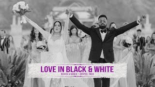 LOVE IN BLACK amp WHITE  Natasa Stankovic amp Hardik Pandya Trailer  Wedding Highlights [upl. by Ahsenra]