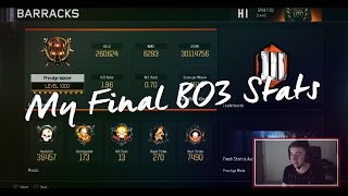 FaZe Spratt  My Final BO3 Stats [upl. by Debera252]